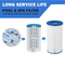 Cartucho de filtro de piscina, Filtro de Piscine, accesorios sobre piscinas sobre la piscina sobre el suelo