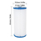 Casa entera universal 5 micras 10 x 4.5 BB con cartucho de agua plisado de cartucho de cartucho de neto House entero entero de servicio pesado compatible con R50-BB ECP5-BB