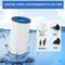 Cartucho de filtro de piscina, Filtro de Piscine, accesorios sobre piscinas sobre la piscina sobre el suelo