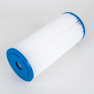 5 micras 10 'x 4.4 ' Sedimento plisado Cartucho de reemplazo de filtro de agua Sedimento de la casa entera Compatible con FXHSC, ECP5-BB, R50-BB, RS6