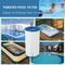 Cartucho de filtro de piscina, Filtro de Piscine, accesorios sobre piscinas sobre la piscina sobre el suelo