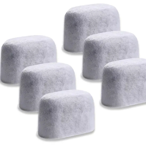 Precio de fábrica al por mayor Uso del hogar 6 Pack Charcoal Cafetero Filtros de agua compatibles con Auto Cafet Machine